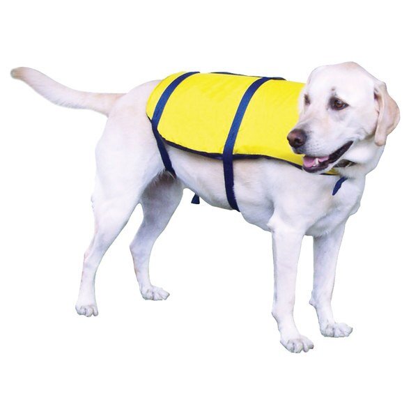 Onyx 157000-300-030-12 Nylon Pet Vest - Medium, Yellow with Navy, Onyx, Mfr#: 157000-300-030-12